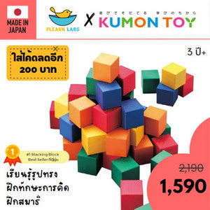 KUMON Tangram/Triangle Tangram/Colorful Block/3D Tangram ของเล่นเสริมพัฒนาการของแท้ อายุ 1 ขวบขึ้นไป